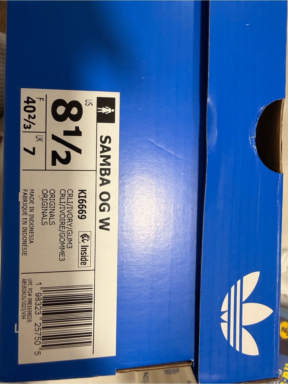 adidas x Wales Bonner Samba Pony Hair Sneakers - Picture 2 of 3